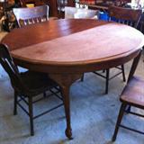 Our country Queen Anne table that we are restoring!