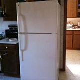 Clean GE refrigerator/freezer