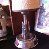 Trench art lamp