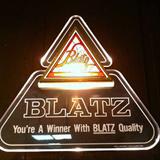 just one of many beer signs and other memorabilia