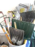 Lots of useful tools, garden supplies