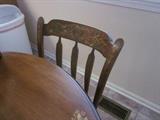 Hitchcock chair, matching kitchen table, 4 matching chairs.