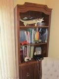 book shelves, mounted fish - Pike.