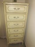 lingerie chest, French provincial, matching bedroom set. Great girls room