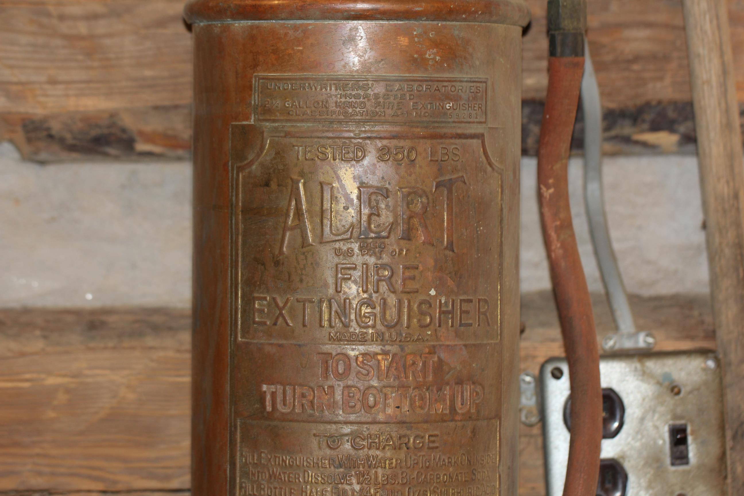 Alert Fire Extinguisher