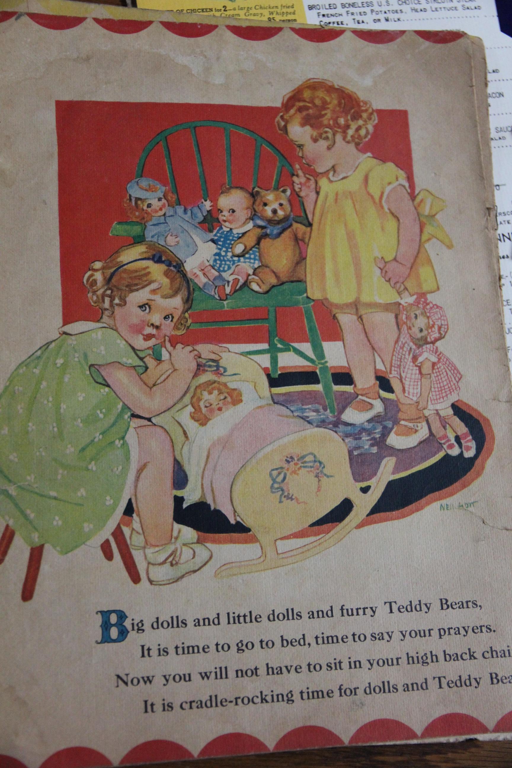 vintage child's book