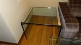 Glass End Table