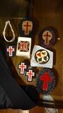 Vintage Freemason Templar Patches