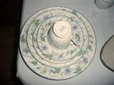 Gorham china; Sweet Violets patter; 5pc. place setting; NEW IN BOX!!