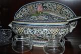 Portuguese pottery tureen