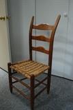 Antique chair w/ original rush seat