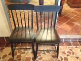 set of four chairs