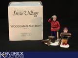 Dept 56 Woodsman and Boy
