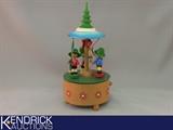 Vintage Stienbach Maypole Music Box
