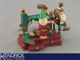 Elves on Sewing Machine Ornament 
