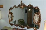 Wonderful Hollywood Regency Mirror $175