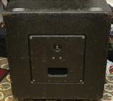 Cabinet is Wood with Fiberglass over top...VERY Heavy duty and Manufactured.
