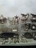 silver plate items