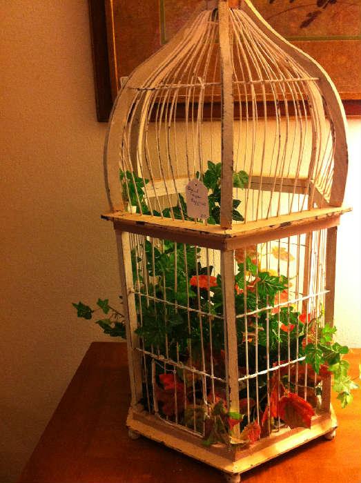                                        decorative bird cage