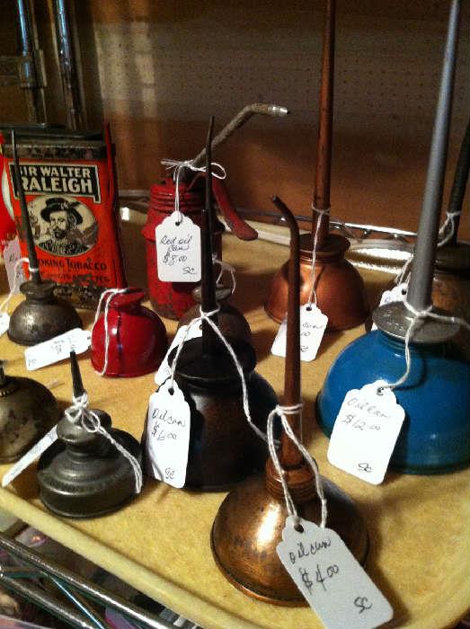                                       oil can collection