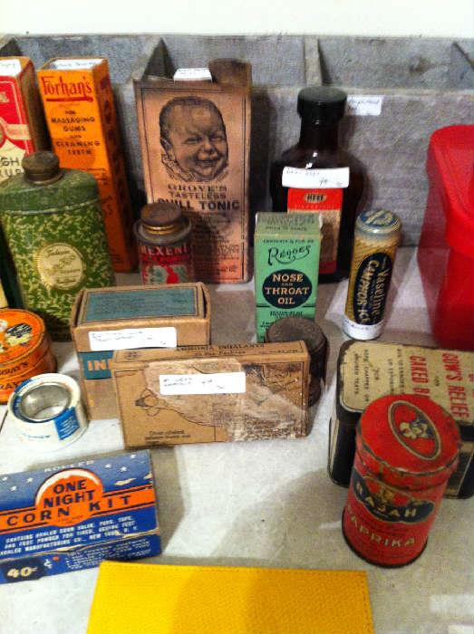                                 old products in original boxes