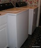 GE washer/Dryer...the dryer is GAS, washer is electricity, the washer has a knob broken off at the front which would have to be glued back on...these will be priced accordingly....