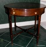 Mahogany Table with cute drawer pulls