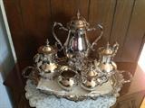 Gorgeous Old English Poole Tea Service