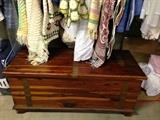 Handsome Vintage Cedar Chest with Brass Details