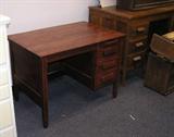 Antique Oak childs and full size desks