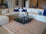5 PC. SECTIONAL - RUGS AS ART RUG