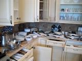 KITCHEN FULL WITH LIKE NEW SERVICEWARE