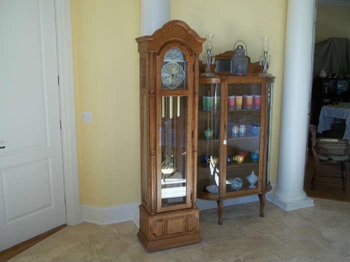 Ridgeway Grandfather Clock thats works!