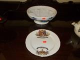 Queen Elizabeth Coronation Commerative plate