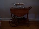 wooden Teacart
