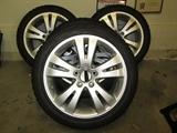 Mercedes 17 inch Rims and Nokian Snow Tires  (M+S  225/45R17)