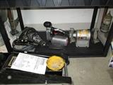 Electric drill--sander--grinder