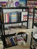 Lots of Quilting magazines & Books                                                               Sew Now Craft Stand
