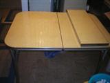 Retro table and leaf. In good condition!