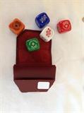 Set of Molinard perfume dice.(plastic, set of 5).