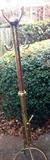 Brass hat rack