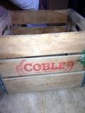 Creamery wood crate