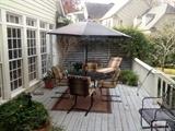Patio table w/4 chairs and umbrella