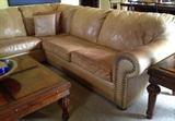 Leather Sectional