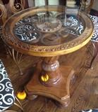 Glass Top Dining Table