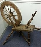 Flax Spinning Wheel