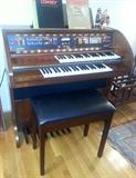 Five year old Lowrey Organ for the home. Will make an incredible Christmas gift for the musician.