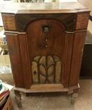 Vintage floor radio