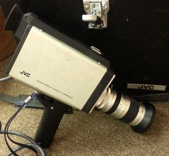 JVC Video Recorder and case.