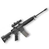 New-in-the-box Bushmaster Carbon 15 ORC AR-15 semi-automatic rifle, 5.56 NATO or .223 Rem cal, with collapsible stock, flash suppressor, optics rail, lightweight barrel, 30-round magazine, Bushnell Red Dot sight, gun lock, manual & original box: 16” barrel, serial #CBC074XXX. Action works well. In accordance with U.S. law, this lot must either be picked up at our San Antonio, Texas gallery or shipped to a U.S. licensed firearms dealer (FFL) of the buyer's designation. Handguns will be shipped via USPS Priority Mail; shotguns & rifles will be shipped via UPS Ground. By bidding on this lot, you agree not to fire this gun before it is examined by a gunsmith. Know your local & state gun laws before you bid.